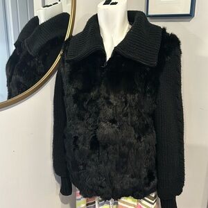 Rabbit Fur Jacket